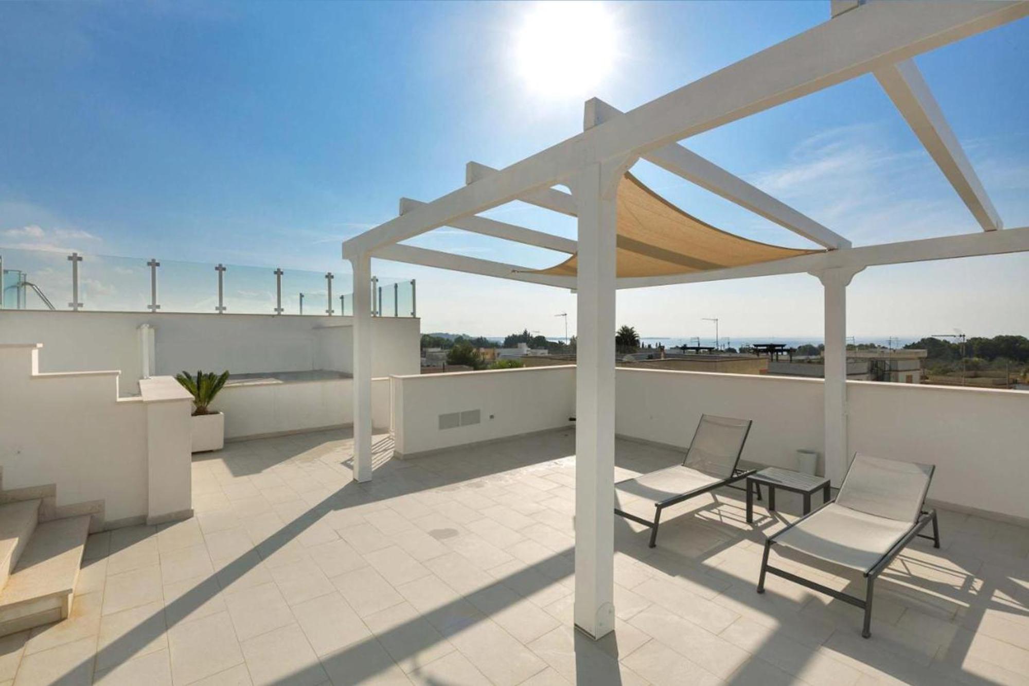Tramonti Incredibili In Piscina - Apartment8 Con Ac Wifi In Residence Santa Maria al Bagno Exterior foto